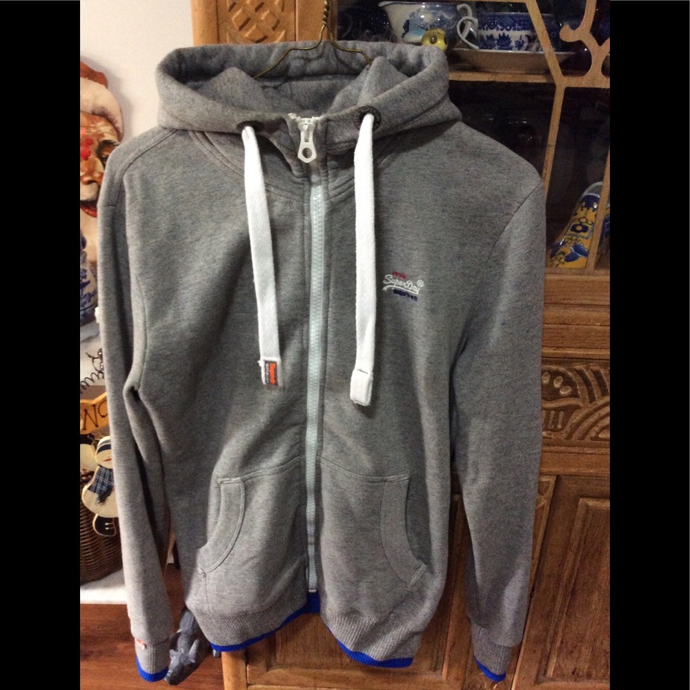 Superdry orange hoodie
